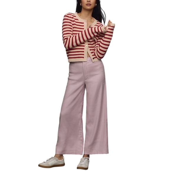 Maeve Pants - Maeve Wide-Leg Pink Ettie Pants Size 26 P
